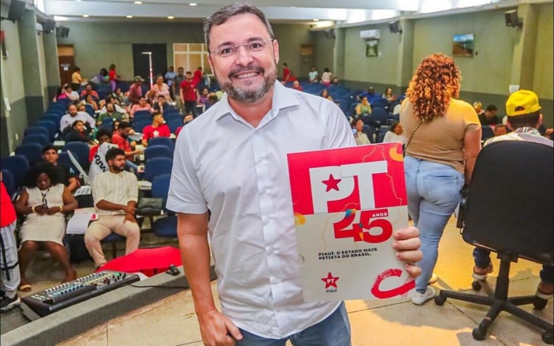 Deputado Fábio oficializa candidatura à presidência do PT