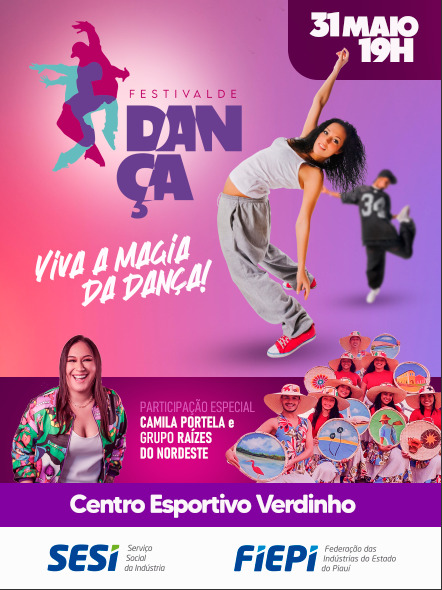 FIEPI realiza hoje(31) Festival de Dança em Parnaíba
