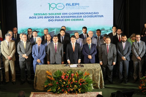 Alepi realiza em Oeiras sessão de homenagem aos 190 anos do Legislativo