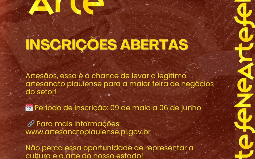 Inscrições para 25ª Fenearte estão abertas