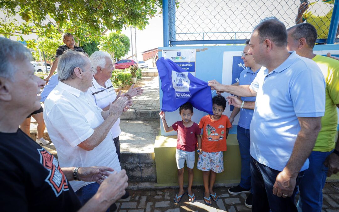 Teresina inaugura primeira quadra de Futsal X3 do Brasil