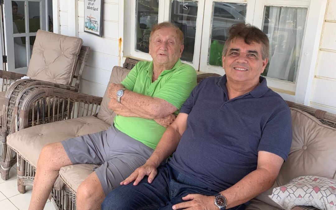Jorge Lopes visita Mão Santa no litoral