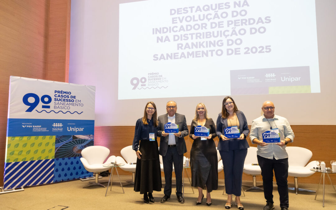 Teresina conquista prêmio nacional por redução de perdas de água
