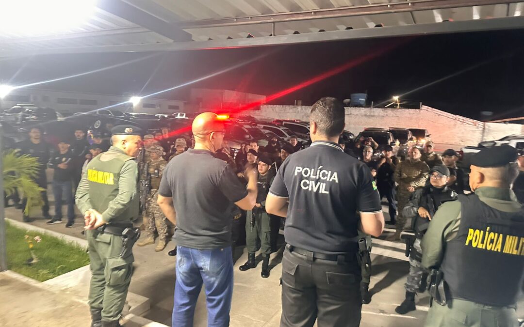 Operação Nordeste Integrado efetua 320 prisões nos oito estados