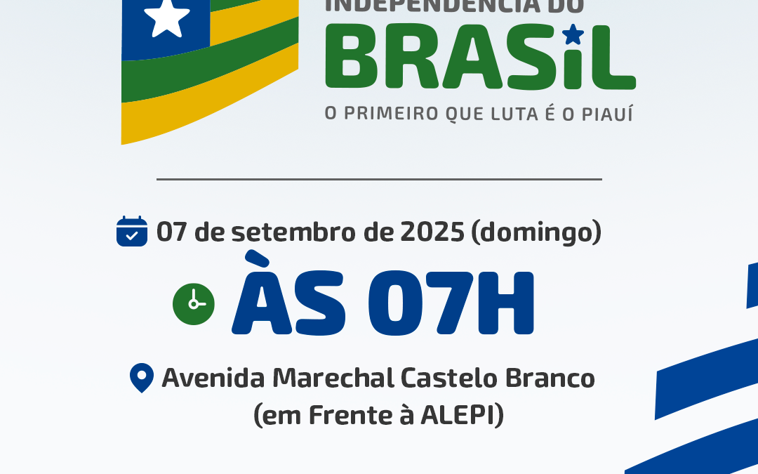 Themístocles Filho conduz Desfile de 7 de Setembro neste domingo (7)