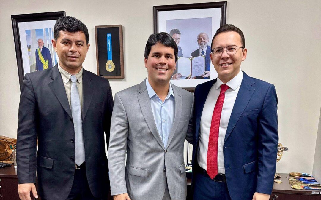 Secretário da Semel busca apoio do ministro André Fufuca para projetos esportivos em Teresina