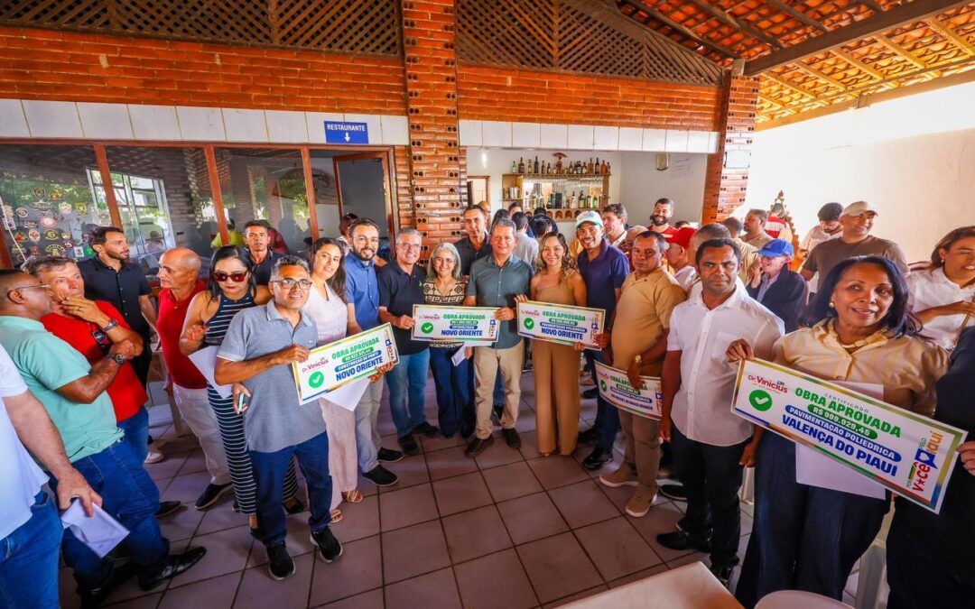 Deputado Vinicius reúne lideranças no Vale do Sambito