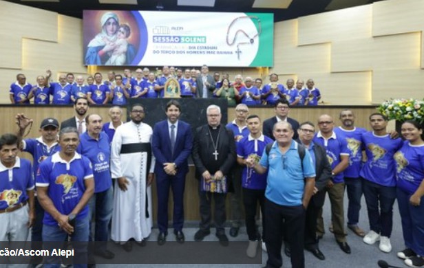 Deputado Marden ressalta Terço dos homens