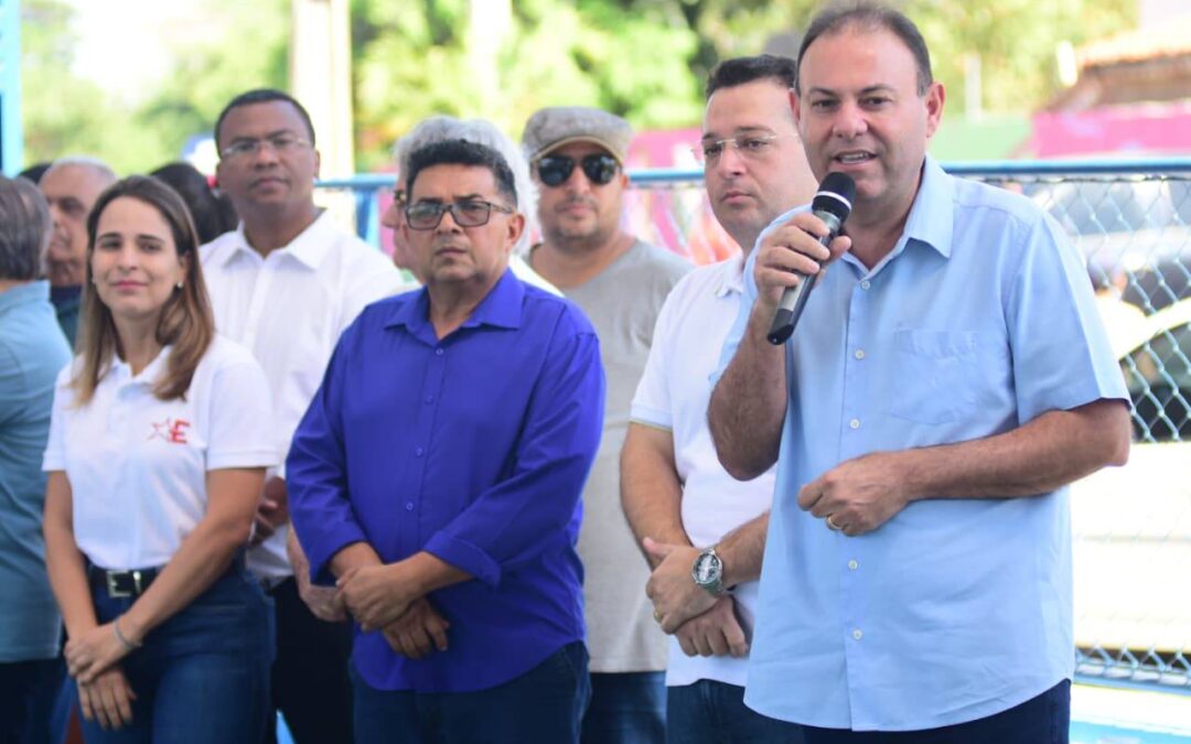 Jeová Alencar inaugura a urbanização da Lagoa da Piçarreira