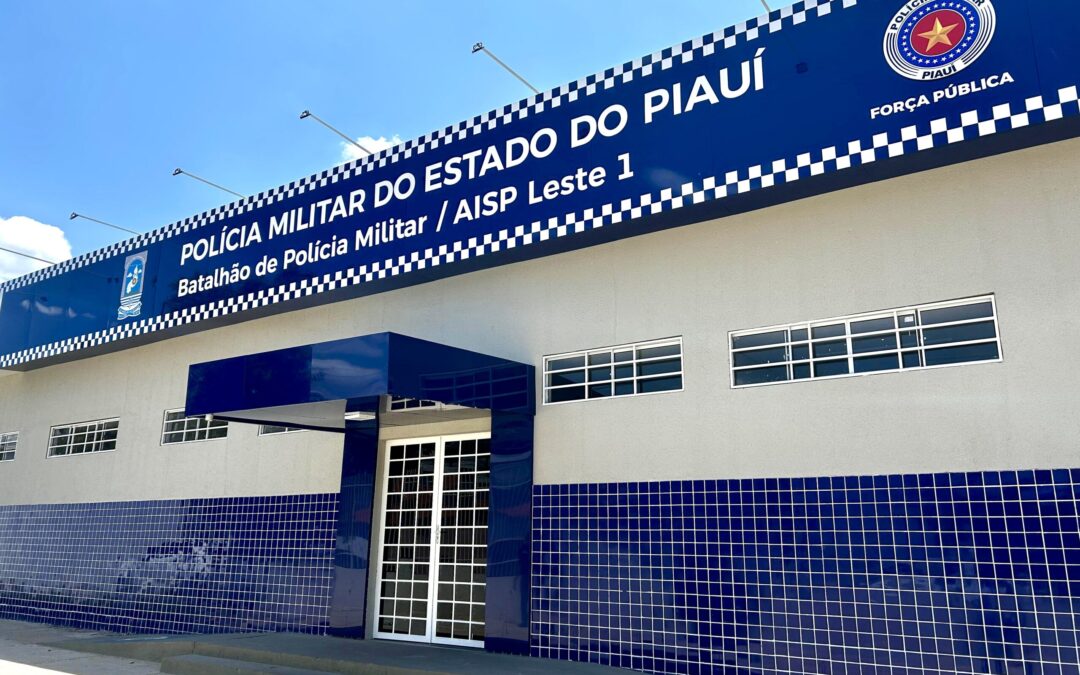 Governador Rafael inaugura Batalhão da PM na zona leste de Teresina nesta quinta (9)