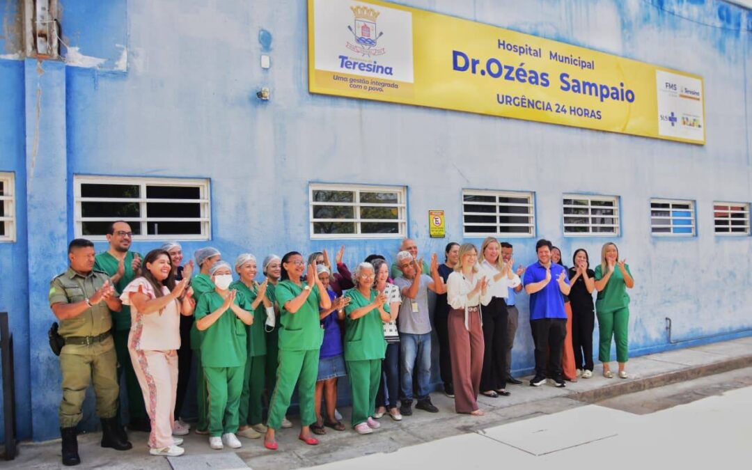 Prefeito Silvio comemora 40 anos do Hospital Ozéas Sampaio nesta quarta(12)