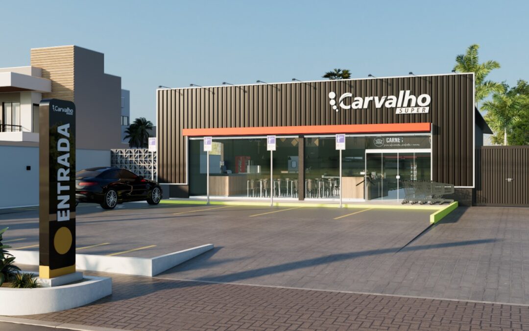 Carvalho inaugura supermercado em Teresina