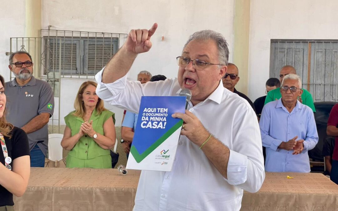 Deputado Florentino propicia regularização fundiária em Parnaíba