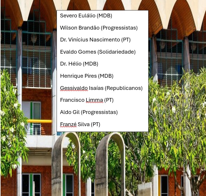 Dez deputados trabalham no recesso