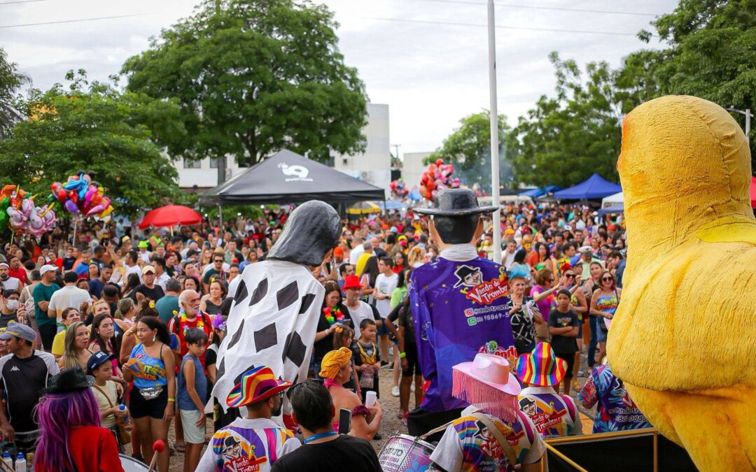 Blocos mantem a tradição do carnaval de rua em Teresina