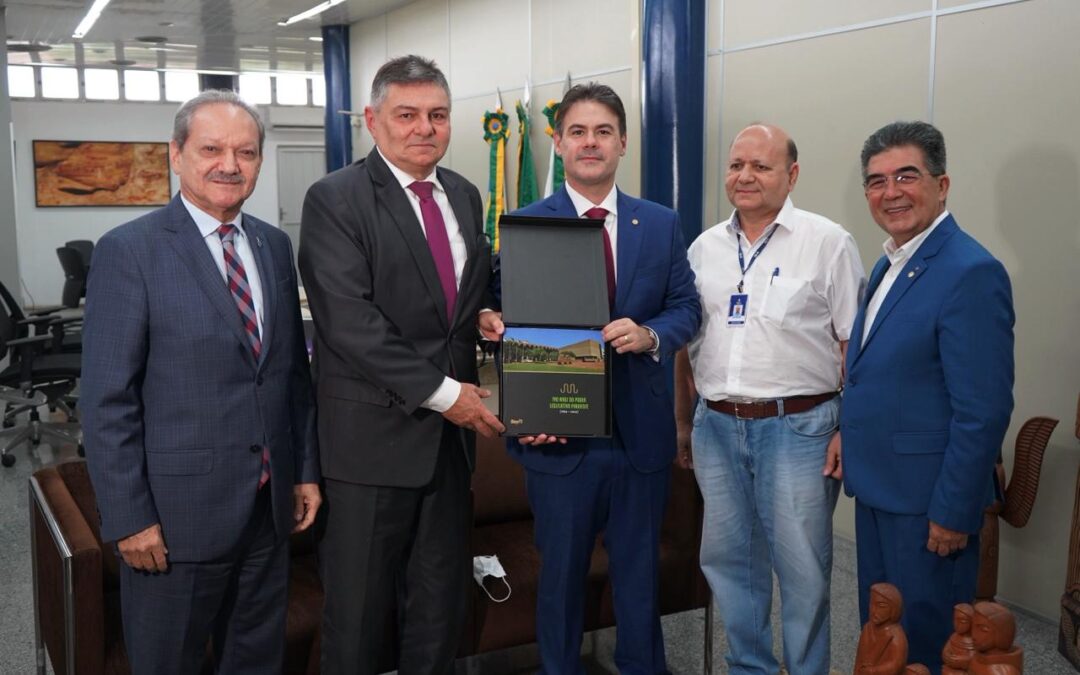 Presidente Severo faz visita de cortesia ao presidente Kennedy