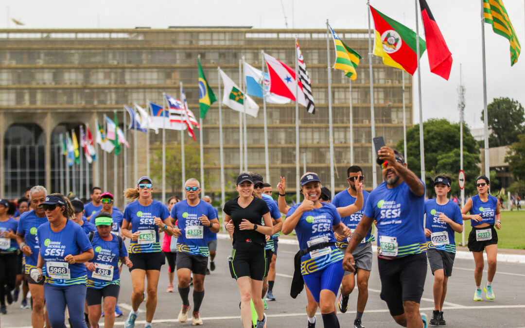 Corrida Nacional do SESI ocorre neste 1º de maio com mais de 60 mil inscritos