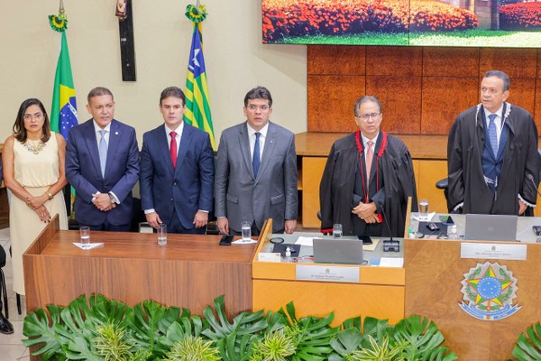 José Wilson e Olímpio Galvão assumem presidência e Vice-presidência do TRE