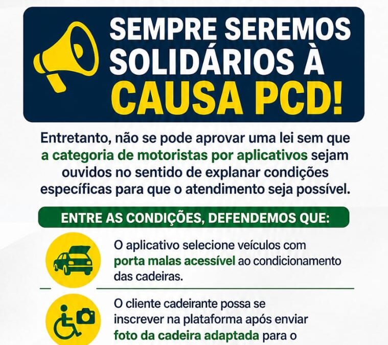 COOPERTAPP-PI e SINDMAPI discutem PL que trata do atendimento a cadeirantes por app em Teresina