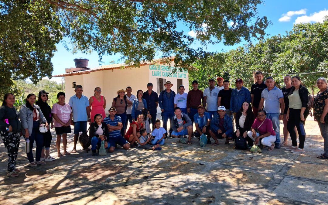 Famílias agricultoras participam de intercâmbio em Pedro II