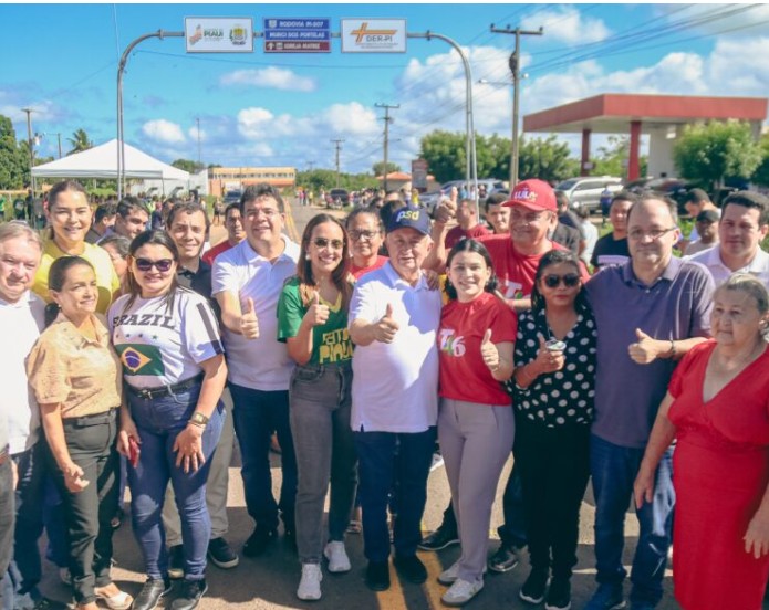 Governador Rafael e Deputado Júlio Cesar inauguram recuperação da PI-307 em Murici dos Portelas