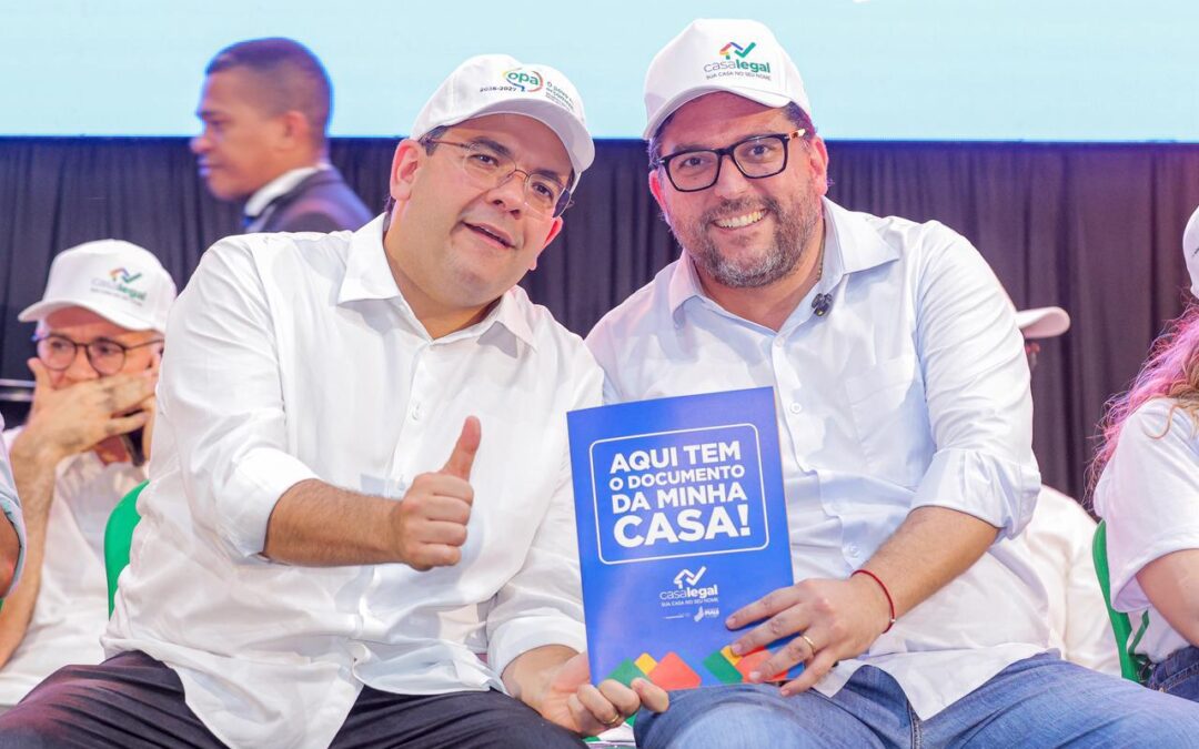 Governador Rafael distribui quase mil registros de imóveis nesta segunda(08)