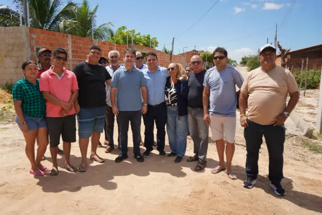 Deputado Severo garante pavimentação no Conjunto Pôr do Sol em Parnaíba