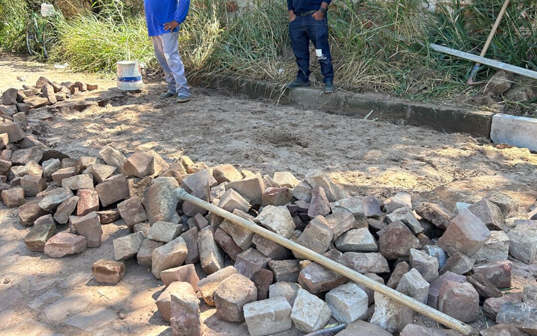 SDU Sudeste intensifica recuperação de calçamento