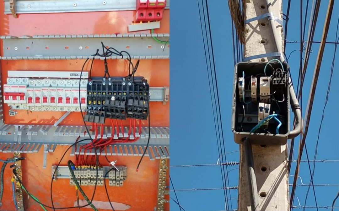 Bandidos roubam dez mil metros de fios da iluminação pública
