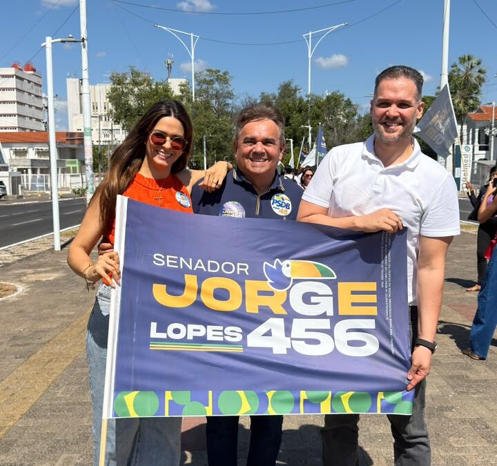 Jorge Lopes e Lúcia Santos demonstram otimismo no início da campanha