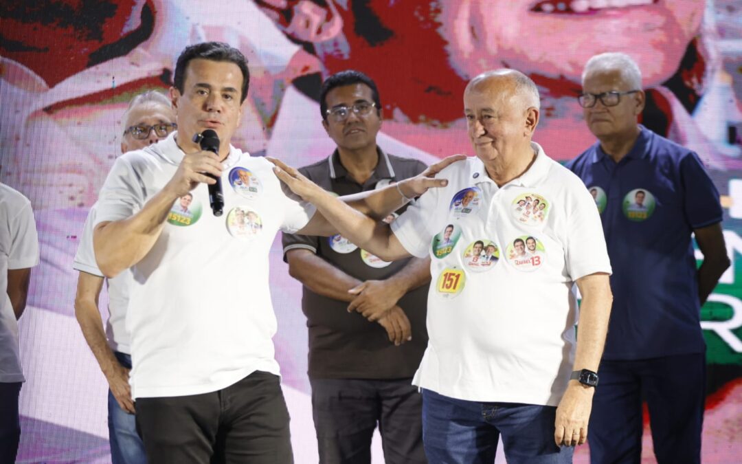 Deputado Henrique inaugura comitê com presença do senador Marcelo e Júlio