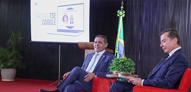 Presidente Nunes Marques e Google disciplinam uso da IA nas eleições