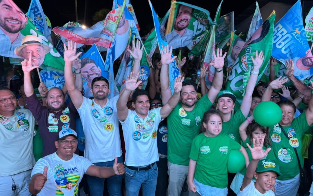Draga Alana participa de caminhada de Jacinta e Ribamar em Campo Maior